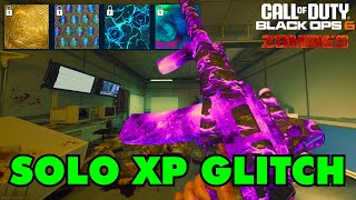 NEW SOLO Unlimited XP Glitch in Black Ops 6 Zombies [upl. by Lebanna]