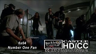 Castle 6x04 quotNumber One Fanquot Castle is Shot  Cheeseburgers as Code Word for Help HDCC [upl. by Pasco]