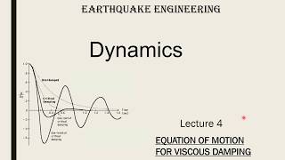 Lecture 4 EQUATION OF MOTION FOR VISCOUS DAMPING  Part 1  Structural Mechanics [upl. by Frannie]