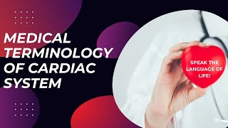 medical vocabularycardiac terminologyCAREEWELL PHARMACY [upl. by Marysa8]