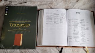 ESV Thompson Chain Reference Bible [upl. by Eednus347]