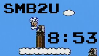 853 Super Mario Bros 2 Any Speedrun PB [upl. by Yliab910]