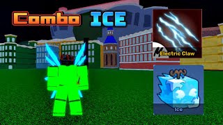 Combo Ice  Electric Claw  Bloxfruit Bounty Hunter [upl. by Ricard858]