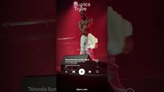 Burna Boys Verse  Tshwala Bam Remix Lyrics lyricstrybe afrobeats [upl. by Zilef]