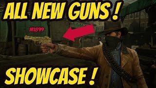 All NEW Guns Showcase  M1899 amp More  Red Dead Redemptio 2 Brutal Gameplay [upl. by Orlosky]