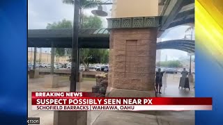 Schofield Barracks on lockdown after reports of an active shooter [upl. by Lechar362]