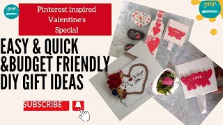 DIY Valentine day gift ideas Pinterest Inspiredeasydiygiftideas [upl. by Jordans950]