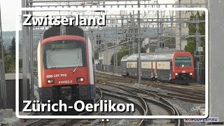 Züge am Zürich Oerlikon  Swiss Train Compilation [upl. by Zipporah702]