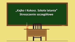 Kajko i Kokosz Szkoła latania  streszczenie szczegółowe [upl. by Afra854]