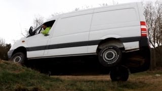 Sprinter 4x4 311 CDI Test Offroad Allrad Iglhaut Low range Camper [upl. by Brina485]