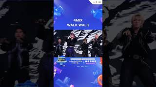 4MIX  WALK WALK  Thailand Music Countdown [upl. by Eletnahs580]