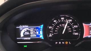 2014 Lincoln MKz hybrid 060 mph drag [upl. by Emixam315]