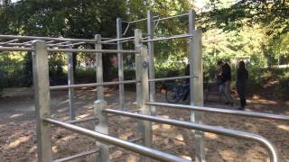 Spot Calisthenics Park Erkelenz  Playparc Street Workout Anlage [upl. by Wu]