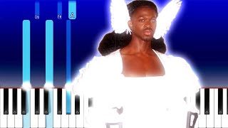 Lil Nas X  J Christ Piano Tutorial [upl. by Leinehtan680]