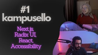 Kendi Projemi Yapıyorum  usirin ile Code Review  Nextjs Radix UI React Accessibility [upl. by Ylrebme575]