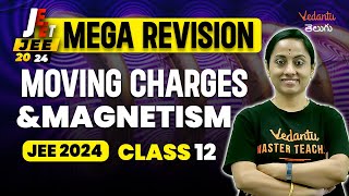 Moving Charges amp Magnetism Class 12 One Shot amp PYQs  JEE Physics  JEE 202425  KRD Madam [upl. by Aohk]