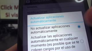 moto g consejos Activar o desactivar las actualizaciones automáticas en android comoconfigurar [upl. by Ilwain94]