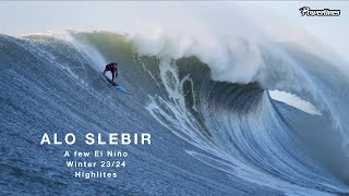 Alo Slebir  A Few Hilights from his Mavericks El Niño 2324 Winter ⚡️ surf aloslebir mavericks [upl. by Trebeh902]