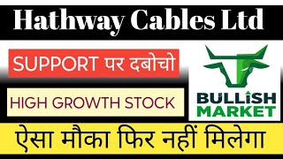 HATHWAY CABLE LTD SHARE NEWS  NEXT TARGET  LATEST NEWS  STOCK ANALYSIS hathwaycablenewstoday [upl. by Nosraep]