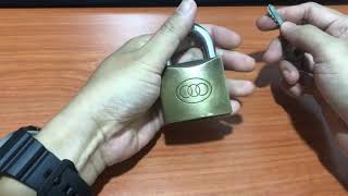 40 Picking TriCircle 265 Padlock [upl. by Valenza616]