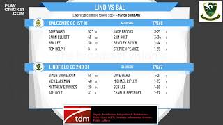 Lindfield CC 2nd XI v Balcombe CC 1st XI [upl. by Aneelak]