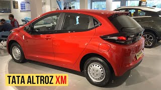 Tata Altroz XM Variant Features Explained In Quick Walkaround [upl. by Ahsaelat]