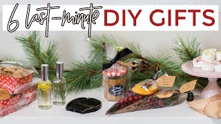 6 LASTMINUTE HANDMADE CHRISTMAS GIFTS 2020  DIY GIFT IDEAS FOR CHRISTMAS  Justine Marie [upl. by Ardnohsed]