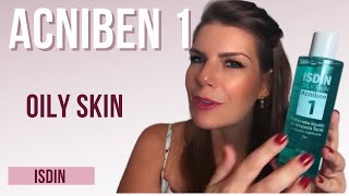 Lançamento Isdin  linha Acniben  sabonete líquido de limpeza facial 1 [upl. by Tdnaltroc]