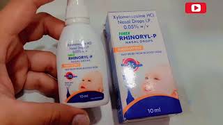 Rhinoryl nasal drops Xylometazolineusesdosehow to use full info in hindi 👍 [upl. by Narbig]