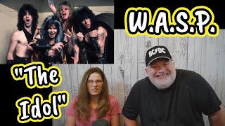 Reaction to quotThe Idolquot by WASP One of Coachs Favorite Bands [upl. by Nareht]