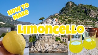 How to Make Limoncello a simple recipe [upl. by Evaleen]