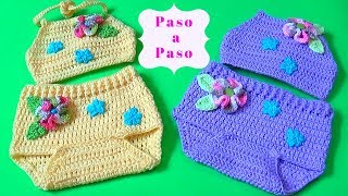 TRAJE DE BAÑO PARA BEBE PASO A PASO [upl. by Eiger]