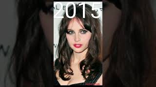 Felicity Jones over the years 19982024 evolution shorts [upl. by Lleon]