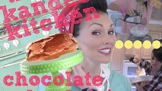 Cooking with Kandee Best Chocolate Cake and Icing Recipe  Kandee Johnson [upl. by Antipas]