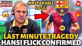 🚨URGENT LAST MINUTE TRAGEDY BARCELONA HAS JUST CONFIRMED THIS BAD NEWS BARCELONA NEWS TODAY [upl. by Cesya358]