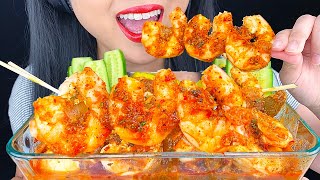 ASMR GIANT KING CRAB DESHELLED SEAFOOD BOIL SMACKALICIOUS SAUCE NO TALKING EATING SHOW ASMR Phan [upl. by Eceinehs]