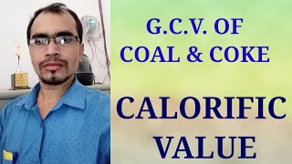 GROSS CALORIFIC VALUE OF COAL [upl. by Nolahs]