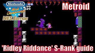 How to beat Ridley Riddance with SRank guide  Metroid challenge [upl. by Anilad]