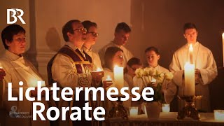 Lichtermesse in Attenkirchen Rorate neu entdeckt  Schwaben amp Altbayern  Doku  BR [upl. by Hahnke770]