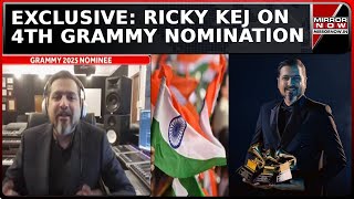 Watch 3Time Grammy Award Winner Rickey Kej Exclusive Interview On 4th Nomination For Break Of Dawn [upl. by Kalbli]