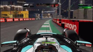 F1 24 Jeddah Hotlap  Setup 126719 Controller [upl. by Llehsar]