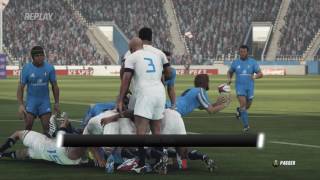 ANGLETERRE  ITALIE  Rugby Challenge 3 PCFR [upl. by Hazaki]