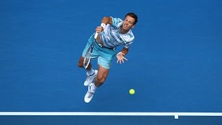 Tomas Berdych v Rafael Nadal highlights QF  Australian Open 2015 [upl. by Mellen]