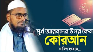 মুর্খ বর্বর আরবদের উপর কেন কোরআন নাজিল করেছেন।ডআব্দুল্লাহ্ আল নোমান ভারত Abdullah Al Numan Baroto [upl. by Iteerp]