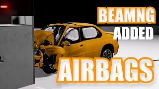 BeamNGdrive CARS with Airbags Crash Test [upl. by Darlene]