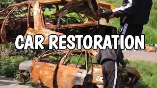 Full restoration of a classic Car  Restore old car [upl. by Obadiah]