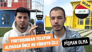 Yurtdışından Getirilen Telefonu Açtırmak  Irak’tan 14 Pro Max Aldım [upl. by Noside]