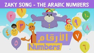 Zakys Arabic Numbers Song [upl. by Iarahs]