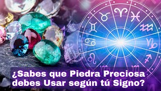 QUÉ PIEDRA💎 PRECIOSA USAR SEGÚN TU SIGNO ZODIACAL QUE PIEDRA VA CON TÚ SIGNO [upl. by Anahir]