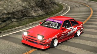 AE86 Drifting Time Attack Japanese Mountain Road [upl. by Carlyle]